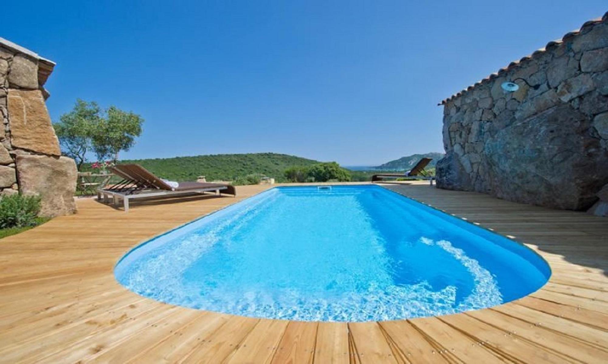 فيلا Tres Belle Bergerie Avec Piscine Chauffee A 1 Km De Santa Giulia بورتو فيكشْيو المظهر الخارجي الصورة